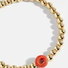 Semi-Precious Birthstone Pisa Bracelet - Ruby