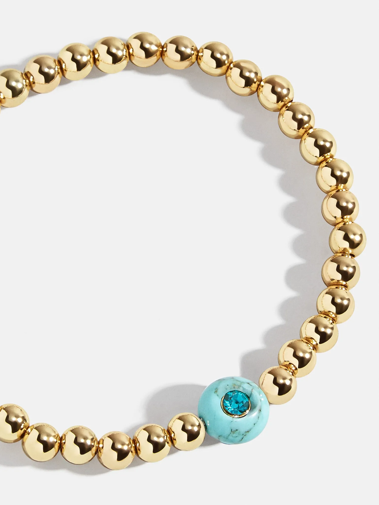 Semi-Precious Birthstone Pisa Bracelet - Blue Zircon