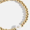 Semi-Precious Birthstone Pisa Bracelet - Crystal