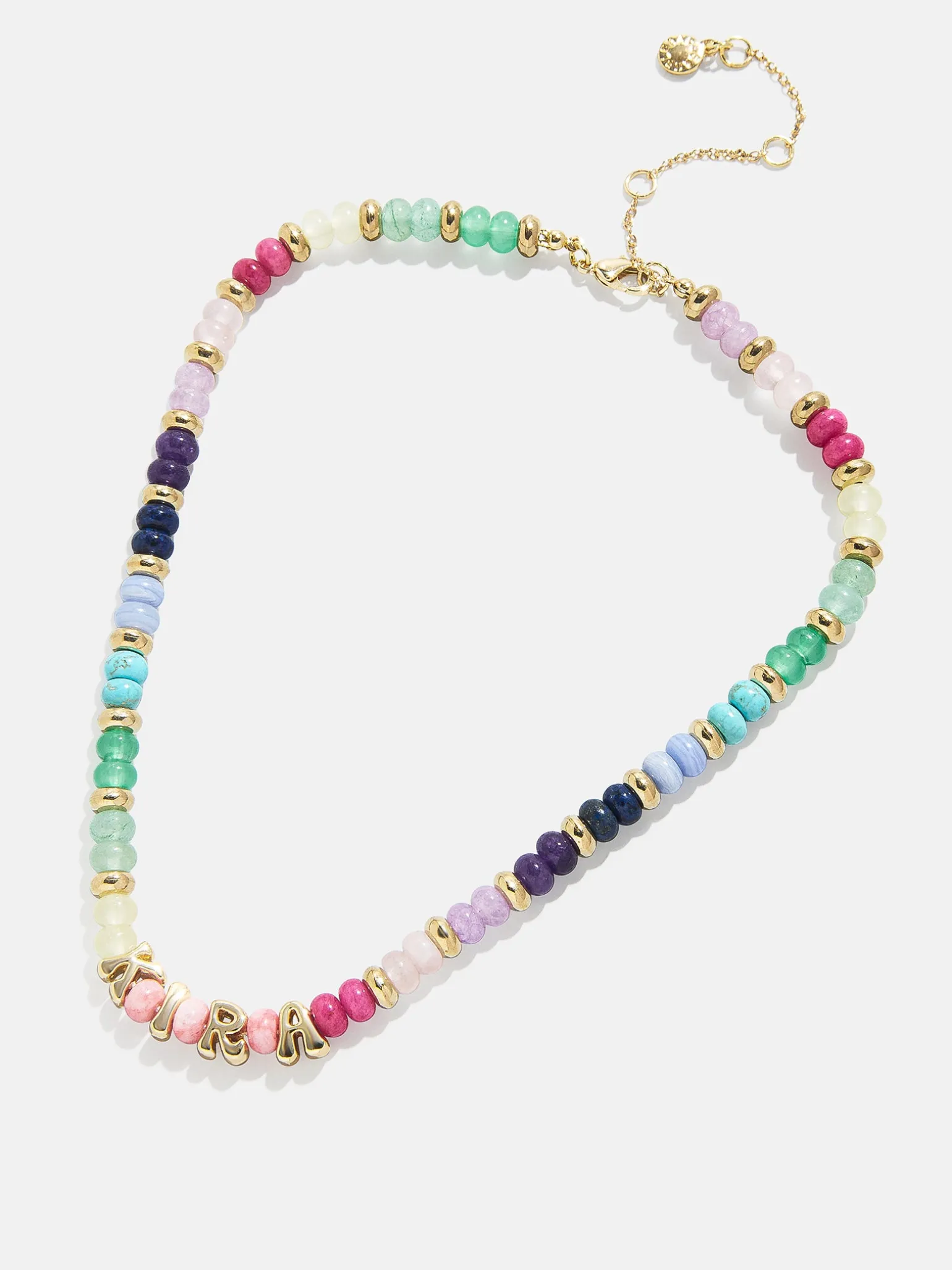 Semi-Precious Custom Bubble Necklace - Semi-Precious Bubble