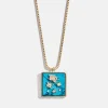 Semi-Precious Zodiac Pendant Necklace - Virgo