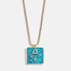 Semi-Precious Zodiac Pendant Necklace - Libra