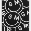 Show Me A Smile Custom Blanket - Black/White