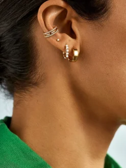 Sienna 18K Gold Vermeil Earrings - Gold
