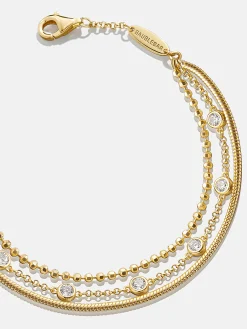 Skye 18K Gold Vermeil Layered Bracelet - Skye 18K Gold Vermeil Layered Bracelet