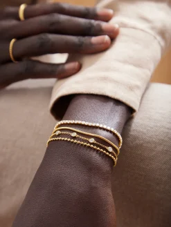 Skye 18K Gold Vermeil Layered Bracelet - Skye 18K Gold Vermeil Layered Bracelet