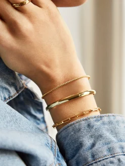 Small Hera Bracelet - Small Gold Plated Brass