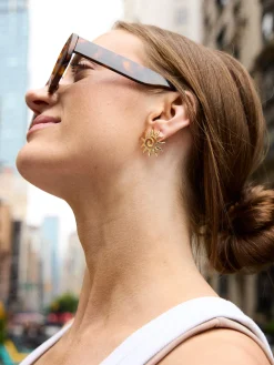 Solana Gold Earrings - Gold