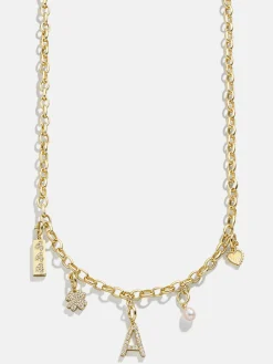 Spaced Custom Charm Necklace - Spaced Charm Necklace