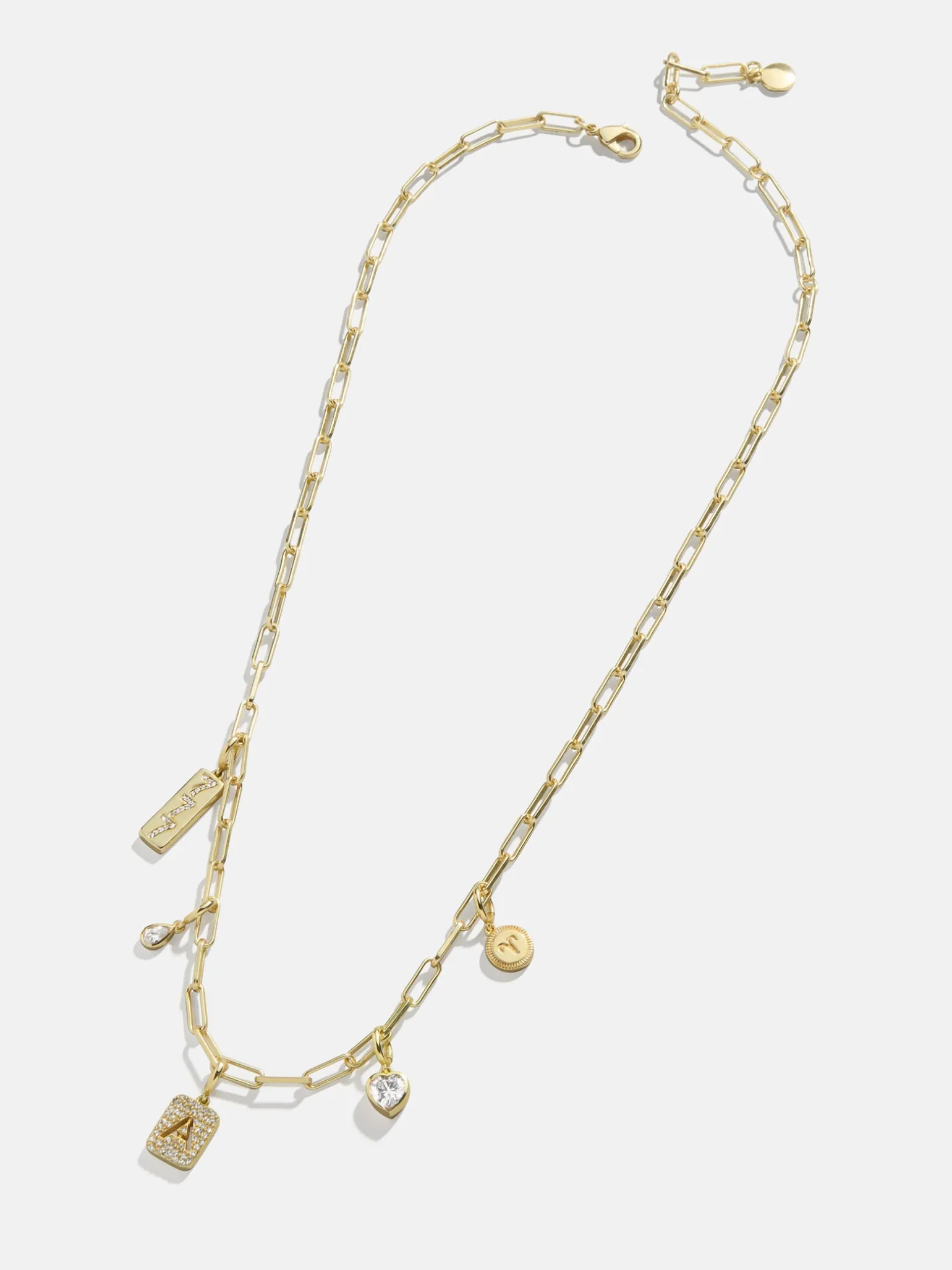 Spaced Custom Charm Necklace - Spaced Charm Necklace