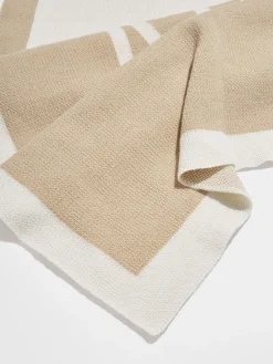Spell It Out Custom Blanket - Natural/Beige