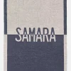 Spell It Out Custom Blanket - Denim Blue/Stone