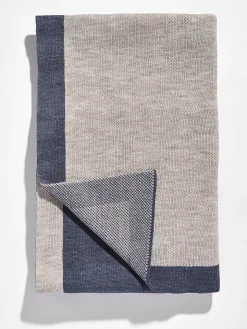 Spell It Out Custom Blanket - Denim Blue/Stone