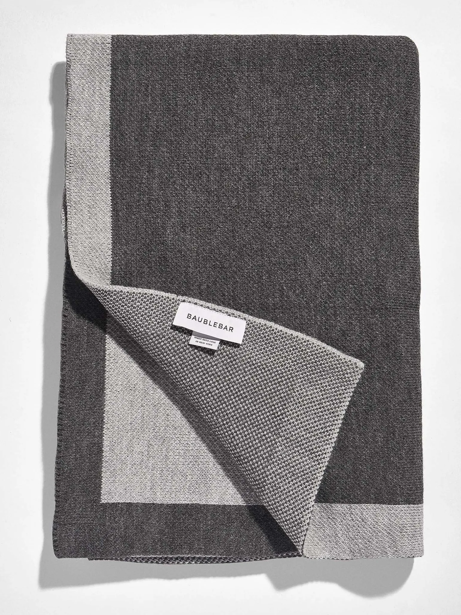 Spell It Out Custom Blanket - Gray/Dark Gray