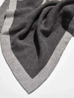 Spell It Out Custom Blanket - Gray/Dark Gray