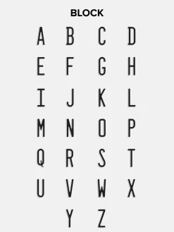 Spell It Out Custom Blanket - Gray/Dark Gray