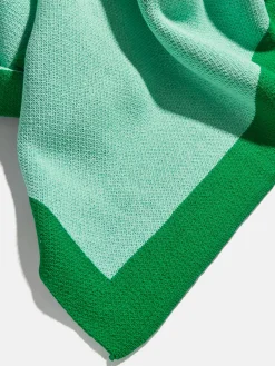 Spell It Out Custom Blanket - Bright Blue/Bright Green