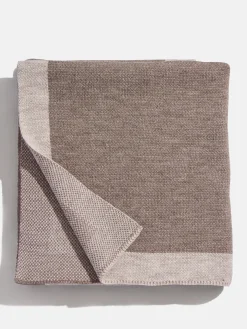 Spell It Out Custom Blanket - Light Brown/Dark Brown