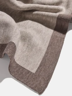 Spell It Out Custom Blanket - Light Brown/Dark Brown