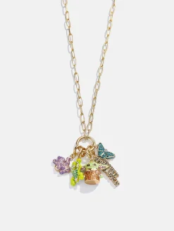 STAR WARS™ GROGU™ Cluster Charm Necklace - Gold/Green