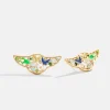 STAR WARS™ GROGU™ Cluster Earrings - Gold/Green