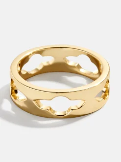 STAR WARS™ GROGU™ 18K Gold Cutout Ring - Gold