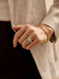STAR WARS™ GROGU™ Ring Set - Gold/Green