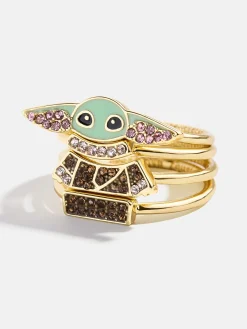 STAR WARS™ GROGU™ Ring Set - Gold/Green