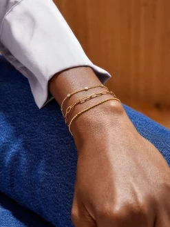 Stephanie 18K Gold Vermeil Bracelet - Gold