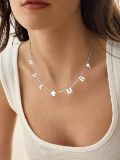 Sterling Silver Custom Icon Necklace - Sterling Silver