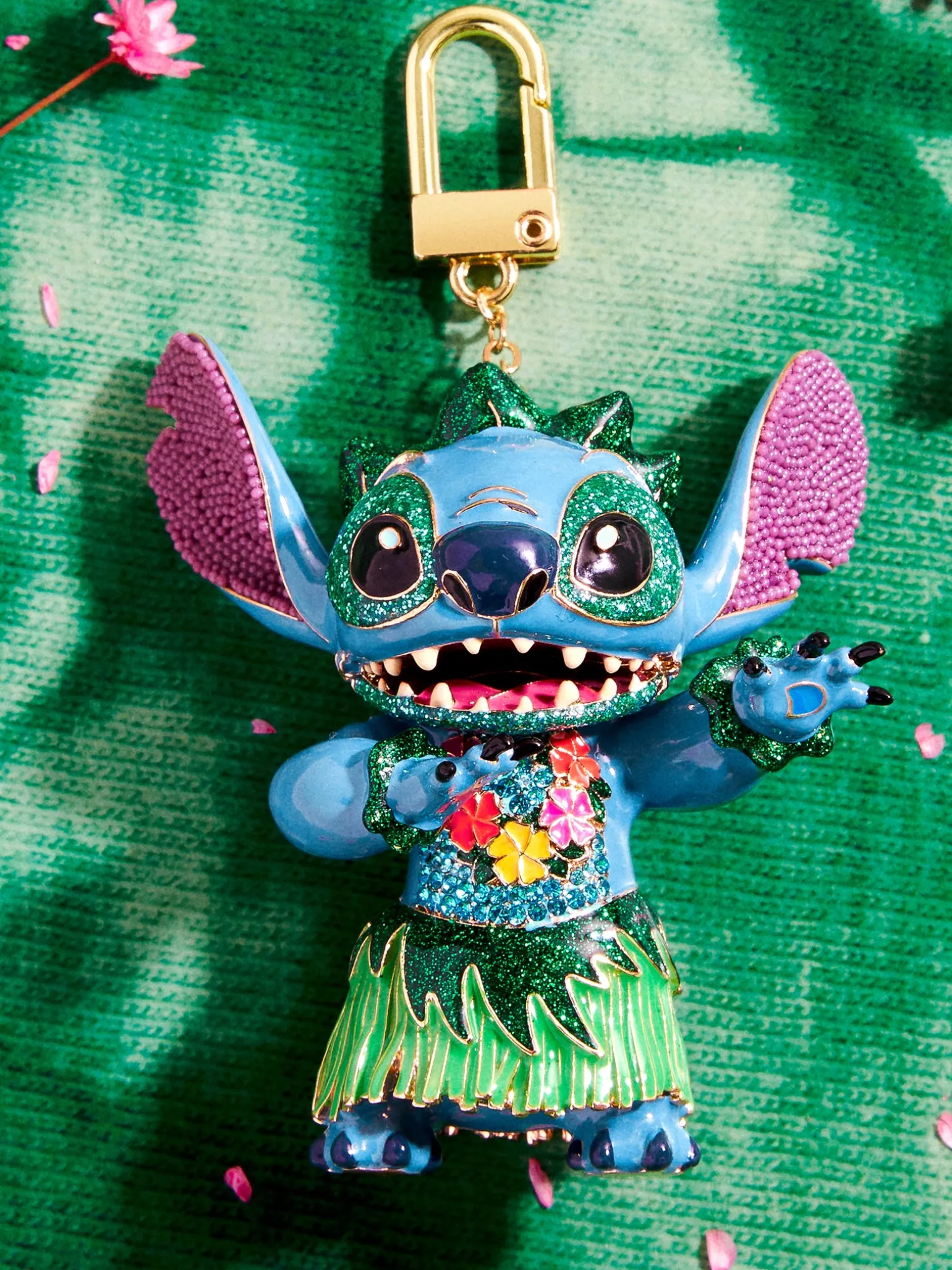 Stitch Disney Hula Bag Charm - Blue