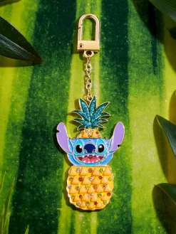 Stitch Disney Pineapple 2D Bag Charm - Yellow