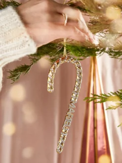 Sugar Coated Custom Ornament - Gold/Pavé