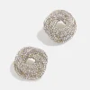 Susan Earrings - Gold/Pavé