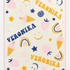 Sweet Tooth Kids' Custom Blanket - Orange/Pink/Blue