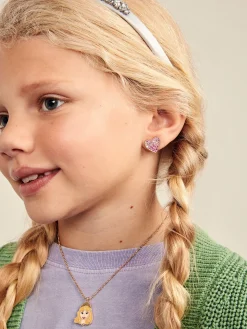 Sweetheart Kids' Earring Set - Heart