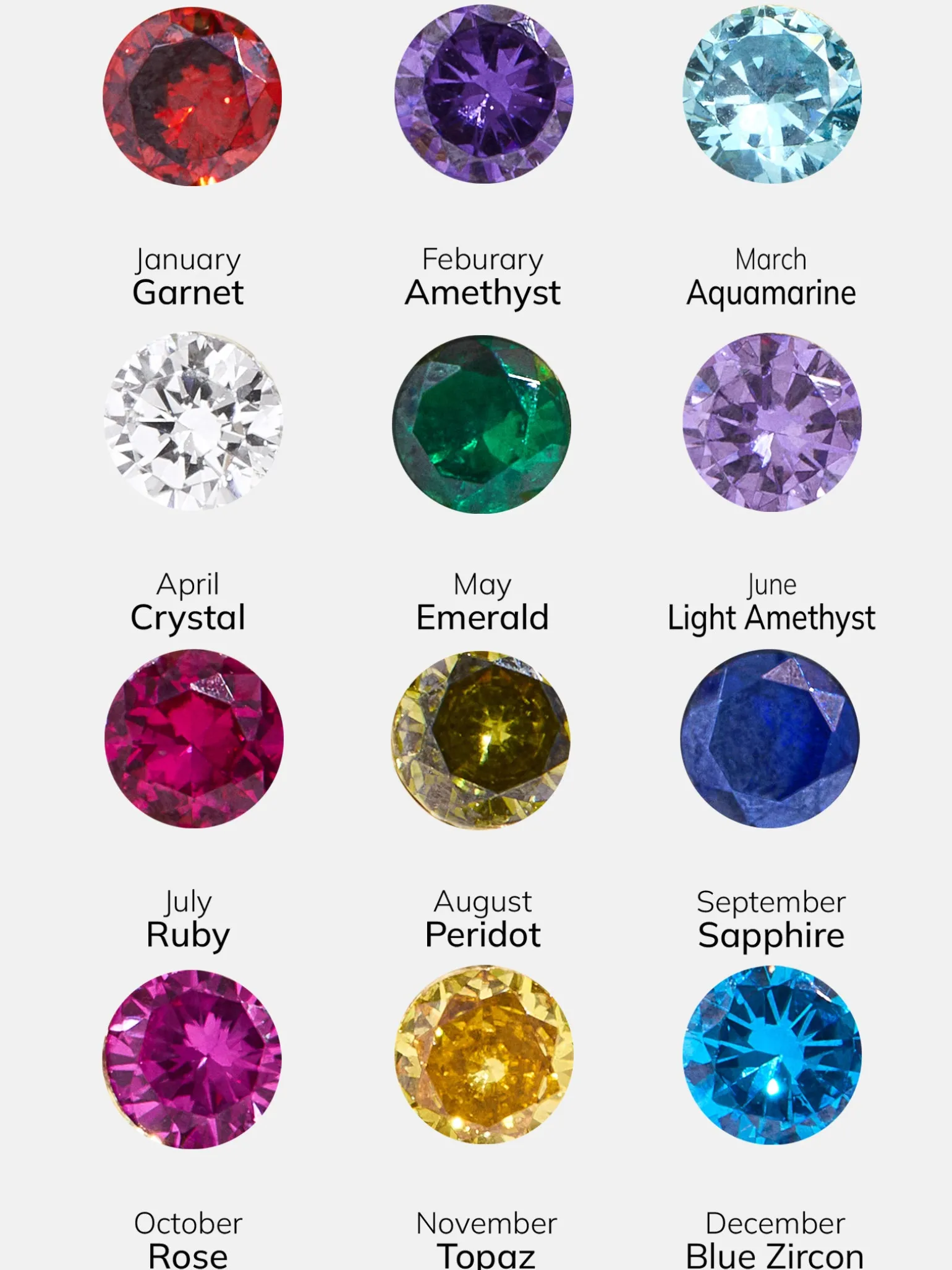 Sydney 18K Gold Vermeil Birthstone Earrings - Amethyst