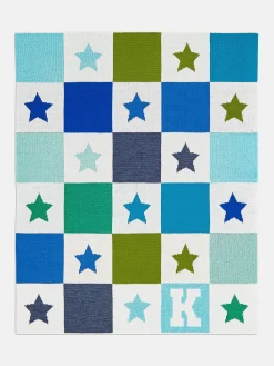 Takes A Village Kids' Custom Blanket - Blue/Green