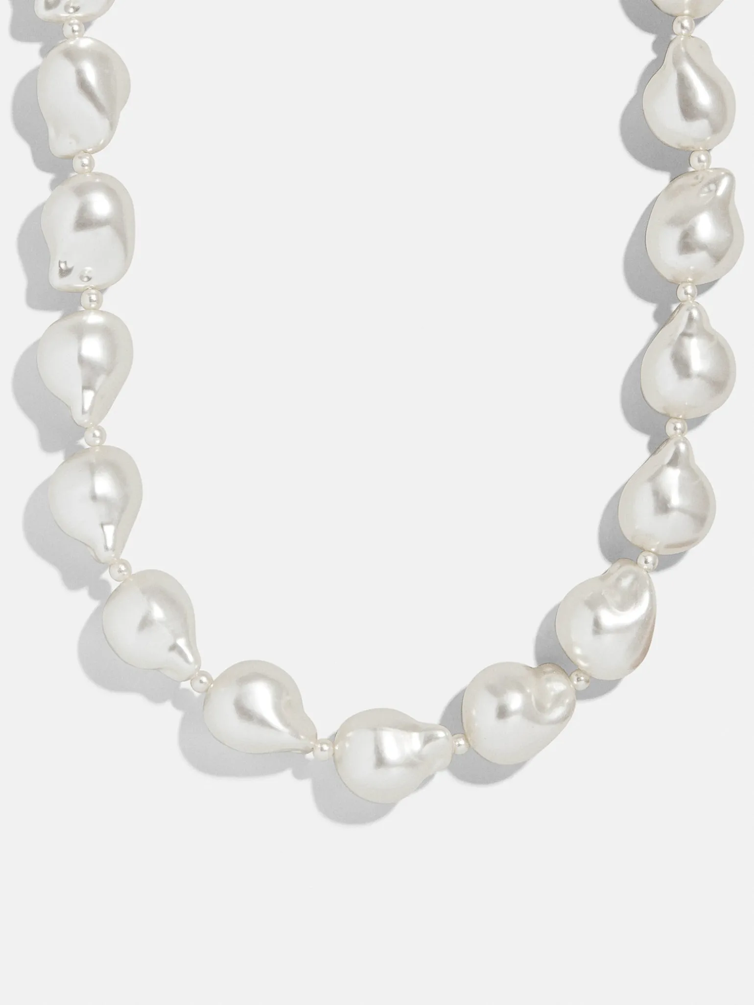 Teagan Pearl Necklace - White