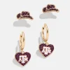 Texas A&M University Earring Set - Texas A&M University