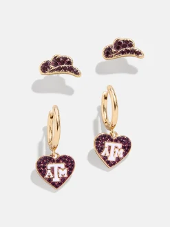 Texas A&M University Earring Set - Texas A&M University