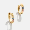 Tori 18K Gold Vermeil Kids' Earrings - Gold/Multi