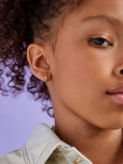 Tori 18K Gold Vermeil Kids' Earrings - Gold/Multi