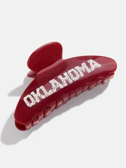 University of Oklahoma Crimson Hair Clip - University of Oklahoma