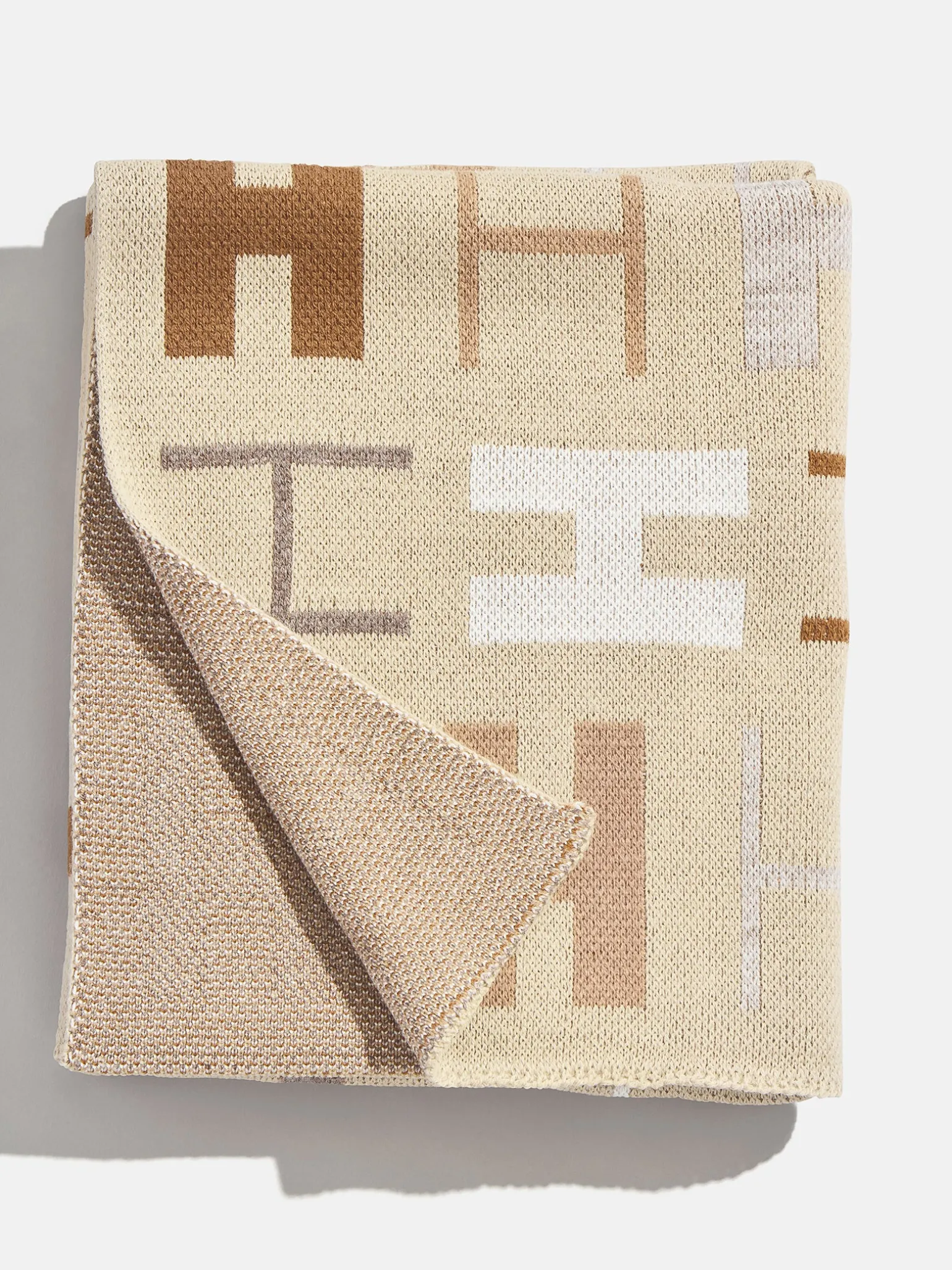 Upside Down & All Around Custom Blanket - Tan/Brown