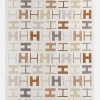 Upside Down & All Around Custom Blanket - White/Tan