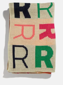 Upside Down & All Around Custom Blanket - Beige/Multi