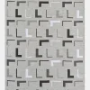 Upside Down & All Around Custom Blanket - Gray/Light Gray