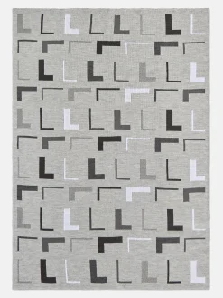 Upside Down & All Around Custom Blanket - Gray/Light Gray