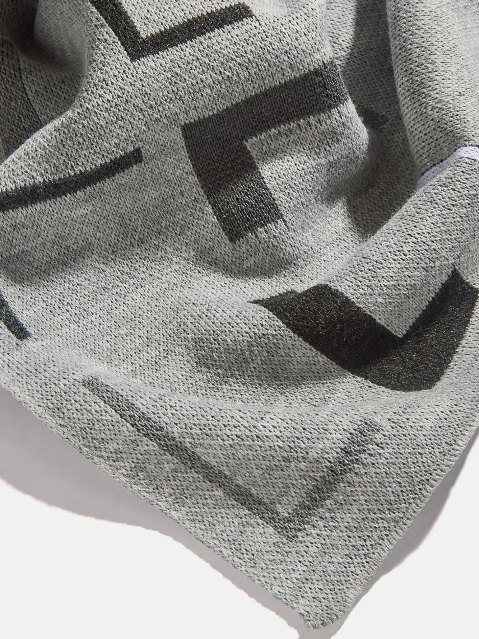 Upside Down & All Around Custom Blanket - Gray/Light Gray